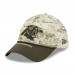 Бейсболка Carolina Panthers New Era Camo 2025 Salute to Service 39THIRTY