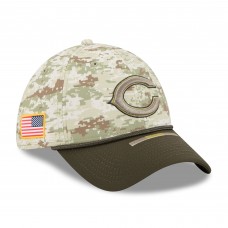 Бейсболка Chicago Bears New Era Camo 2025 Salute to Service 39THIRTY