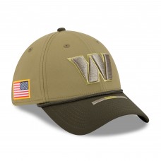 Бейсболка Washington Commanders New Era Green 2025 Salute to Service 39THIRTY