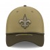 Бейсболка New Orleans Saints New Era Green 2025 Salute to Service 39THIRTY