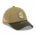 Бейсболка Pittsburgh Steelers New Era Green 2025 Salute to Service 39THIRTY