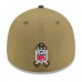 Бейсболка Pittsburgh Steelers New Era Green 2025 Salute to Service 39THIRTY