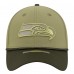 Бейсболка Seattle Seahawks New Era Green 2025 Salute to Service 39THIRTY