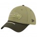 Бейсболка Seattle Seahawks New Era Green 2025 Salute to Service 39THIRTY