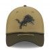 Бейсболка Detroit Lions New Era Green 2025 Salute to Service 39THIRTY