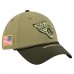 Бейсболка Jacksonville Jaguars New Era Green 2025 Salute to Service 39THIRTY