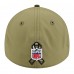 Бейсболка Jacksonville Jaguars New Era Green 2025 Salute to Service 39THIRTY