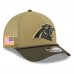 Бейсболка Carolina Panthers New Era Green 2025 Salute to Service 9FORTY A-Frame M-Crown