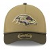 Бейсболка Baltimore Ravens New Era Green 2025 Salute to Service 9FORTY A-Frame M-Crown
