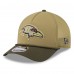 Бейсболка Baltimore Ravens New Era Green 2025 Salute to Service 9FORTY A-Frame M-Crown