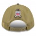 Бейсболка Washington Commanders New Era Green 2025 Salute to Service 9FORTY A-Frame M-Crown
