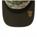 Бейсболка Washington Commanders New Era Green 2025 Salute to Service 9FORTY A-Frame M-Crown