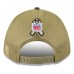 Бейсболка Pittsburgh Steelers New Era Green 2025 Salute to Service 9FORTY A-Frame M-Crown