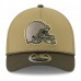 Бейсболка Cleveland Browns New Era Green 2025 Salute to Service 9FORTY A-Frame M-Crown