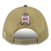 Бейсболка New York Jets New Era Green 2025 Salute to Service 9FORTY A-Frame M-Crown
