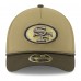 Бейсболка San Francisco 49ers New Era Green 2025 Salute to Service 9FORTY A-Frame M-Crown