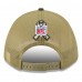 Бейсболка Houston Texans New Era Green 2025 Salute to Service 9FORTY A-Frame M-Crown