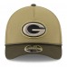 Бейсболка Green Bay Packers New Era Green 2025 Salute to Service 9FORTY A-Frame M-Crown