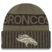 Denver Broncos New Era Dark Green 2025 Salute to Service Cuffed Knit Hat Denver Broncos New Era Dark Green 2025 Salute to Service Cuffed Knit Hat