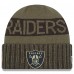 Las Vegas Raiders New Era Dark Green 2025 Salute to Service Cuffed Knit Hat Las Vegas Raiders New Era Dark Green 2025 Salute to Service Cuffed Knit Hat