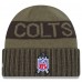 Indianapolis Colts New Era Dark Green 2025 Salute to Service Cuffed Knit Hat
