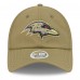 Бейсболка женская Baltimore Ravens New Era Green 2025 Salute to Service Pony Tail