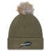 Шапка с помпоном женская Buffalo Bills New Era Dark Green 2025 Salute to Service Шапка с помпоном женская Buffalo Bills New Era Dark Green 2025 Salute to Service