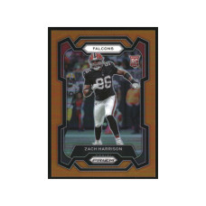 2023 Panini Prizm Prizms Orange #306 Zach Harrison RC Rookie /249