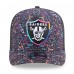Бейсболка Las Vegas Raiders New Era Black 2025 NFL Crucial Catch A-Frame 9FIFTY Snapback