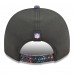 Бейсболка Los Angeles Chargers New Era Black 2025 NFL Crucial Catch A-Frame 9FIFTY Snapback
