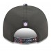 Бейсболка New York Jets New Era Black 2025 NFL Crucial Catch A-Frame 9FIFTY Snapback