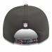 Бейсболка Pittsburgh Steelers New Era Black 2025 NFL Crucial Catch A-Frame 9FIFTY Snapback