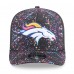 Бейсболка Denver Broncos New Era Black 2025 NFL Crucial Catch A-Frame 9FIFTY Snapback