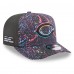 Бейсболка Chicago Bears New Era Black 2025 NFL Crucial Catch A-Frame 9FIFTY Snapback