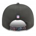 Бейсболка Green Bay Packers New Era Black 2025 NFL Crucial Catch A-Frame 9FIFTY Snapback