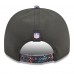 Бейсболка Houston Texans New Era Black 2025 NFL Crucial Catch A-Frame 9FIFTY Snapback