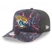 Бейсболка Jacksonville Jaguars New Era Black 2025 NFL Crucial Catch A-Frame 9FIFTY Snapback