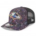 Бейсболка Baltimore Ravens New Era Black 2025 NFL Crucial Catch 9SEVENTY