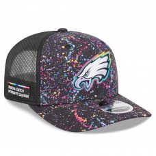 Бейсболка Philadelphia Eagles New Era Black 2025 NFL Crucial Catch 9SEVENTY