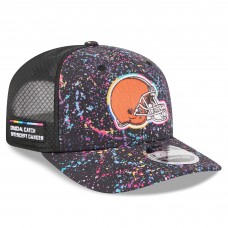 Бейсболка Cleveland Browns New Era Black 2025 NFL Crucial Catch 9SEVENTY
