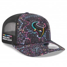 Бейсболка Houston Texans New Era Black 2025 NFL Crucial Catch 9SEVENTY