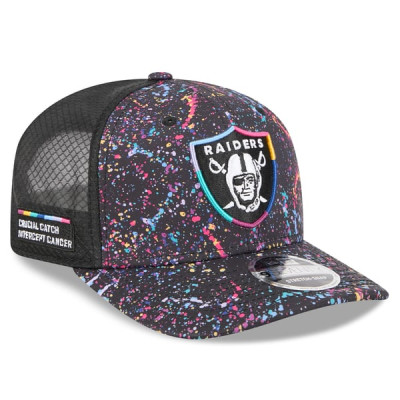 Бейсболка Las Vegas Raiders New Era 2025 NFL Crucial Catch 9SEVENTY - Black
