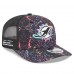 Бейсболка Miami Dolphins New Era Black 2025 NFL Crucial Catch 9SEVENTY