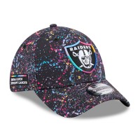 Бейсболка Las Vegas Raiders New Era Black 2025 NFL Crucial Catch 39THIRTY
