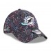 Бейсболка Miami Dolphins New Era Black 2025 NFL Crucial Catch 39THIRTY