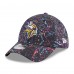 Бейсболка Minnesota Vikings New Era Black 2025 NFL Crucial Catch 39THIRTY