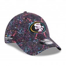 Бейсболка San Francisco 49ers New Era Black 2025 NFL Crucial Catch 39THIRTY