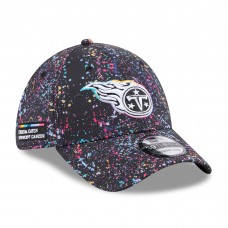 Бейсболка Tennessee Titans New Era Black 2025 NFL Crucial Catch 39THIRTY