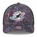 Бейсболка Miami Dolphins New Era Black 2025 NFL Crucial Catch 9FORTY