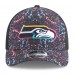 Бейсболка Seattle Seahawks New Era Black 2025 NFL Crucial Catch 9FORTY